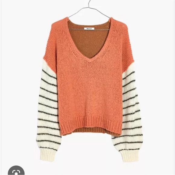 Madewell Balloon Sleeve Pullover Sweater Small - Picture 2 of 6